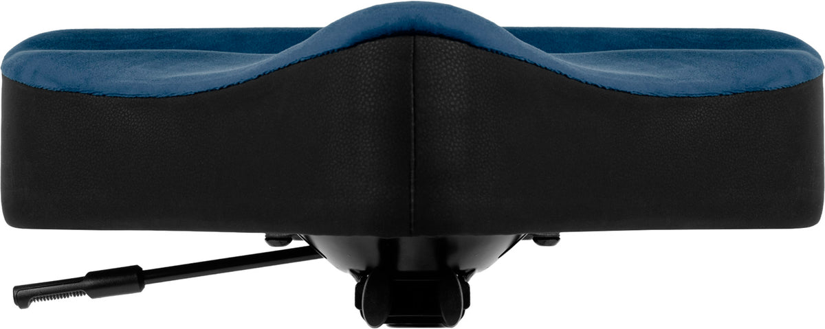 Siège de batterie réglage pneumatique bleu