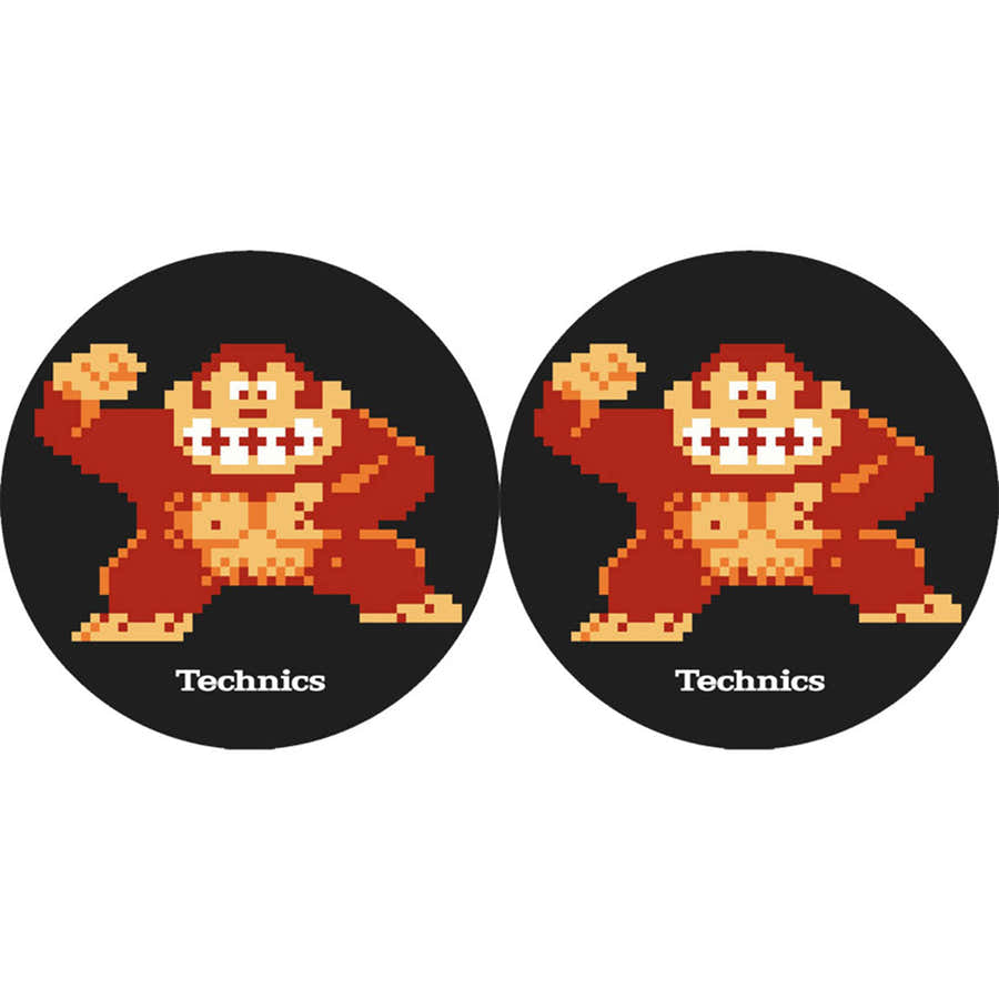 LP-slipmat Technics Donkey Kong (paire)
