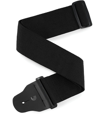 3 Inch Wide Bass Guitar Strap Black
