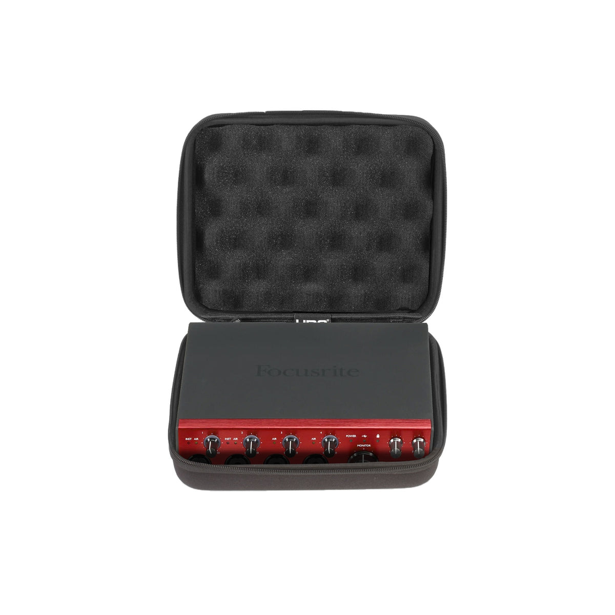 U 8507 Bl - Housse Noire Pour Focusrite Scarlett 2i2/4i4/CLARETT+
