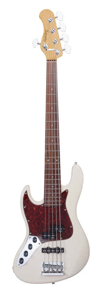 Sadowsky Guitars Metroexpress Hybrid Pj 5 Lh Olympic White Rw
