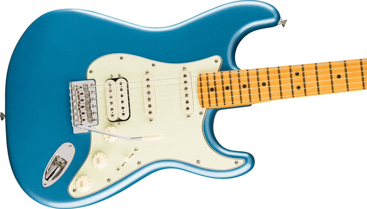 American Professional Classic Stratocaster HSS MN Faded Lake Placid Blue
