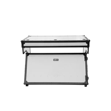 U 91072 WH - Flight Case Table DJ Z Blanc