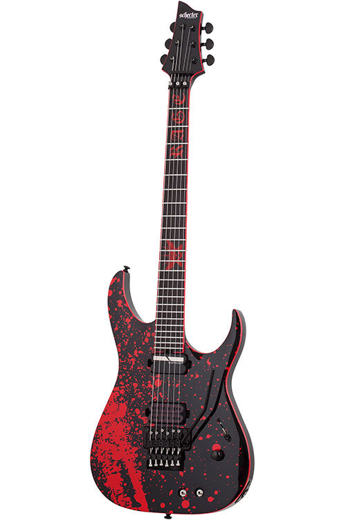 Sullivan King Banshee-6 Floyd Rose Micro Sustainiac Obsidian Blood