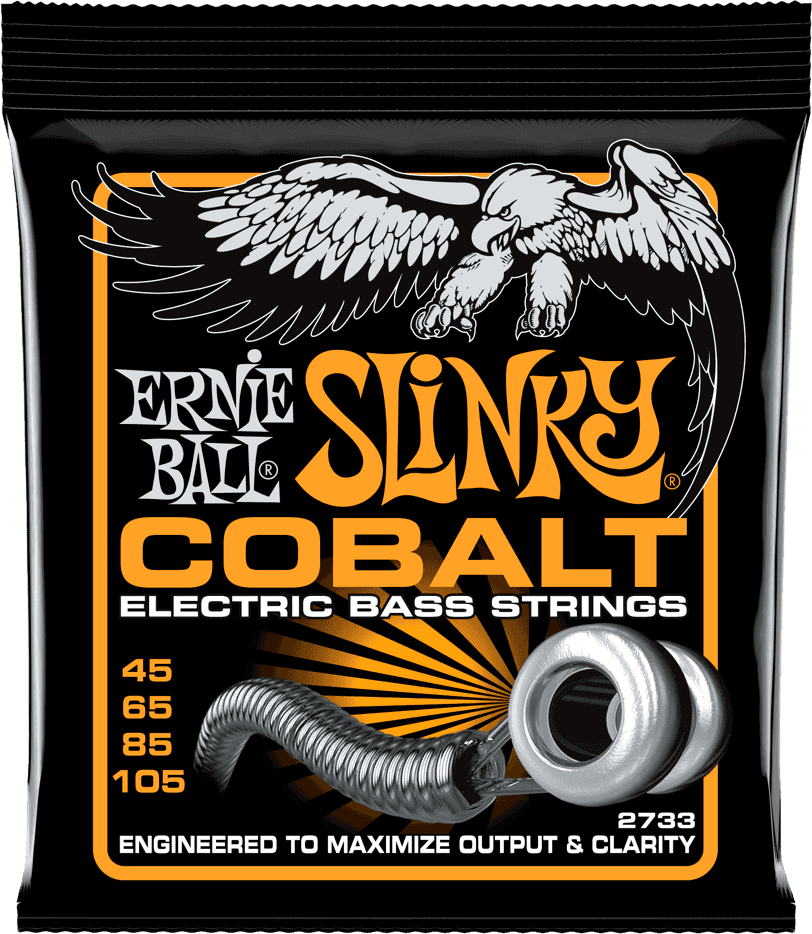 Ernie Ball 2733 Cobalt Hybrid Slinky 45-105