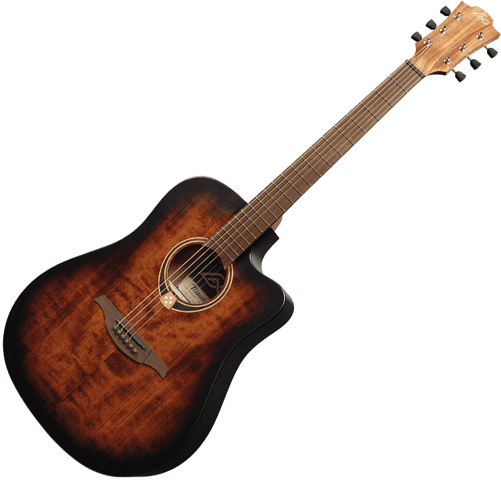 Tramontane T70DCE-B&B Dreadnought Ctw Black & Brown