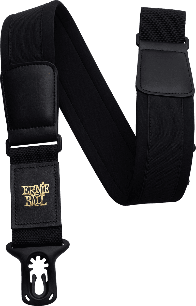 Ernie Ball Sangle Noire Polylock Neoprene