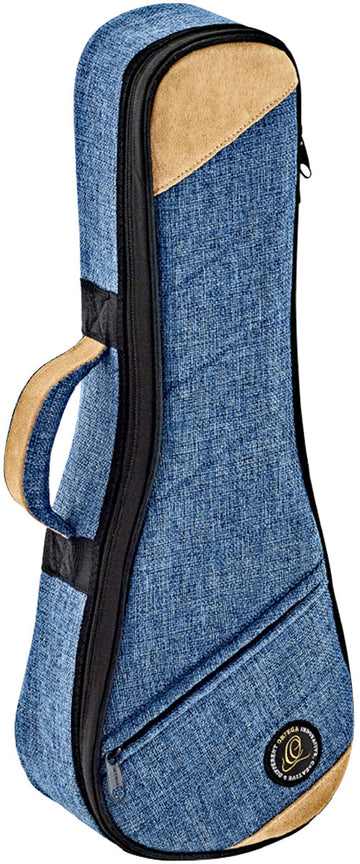 Étui Ukulele Soprano Léger Bleu