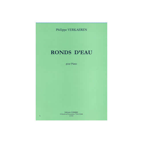 Verkaeren Philippe - Ronds D'eau - Piano