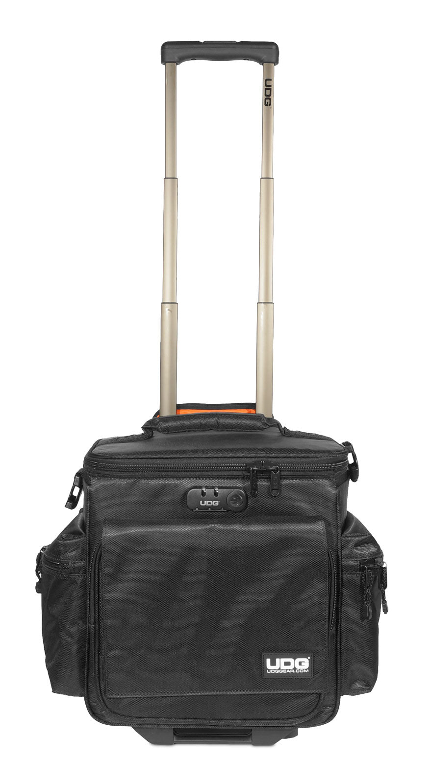 U 9981 BL-or - Ultimate SlingBag Trolley Deluxe Black, Orange inside MK2 (Without CD wallet 24)