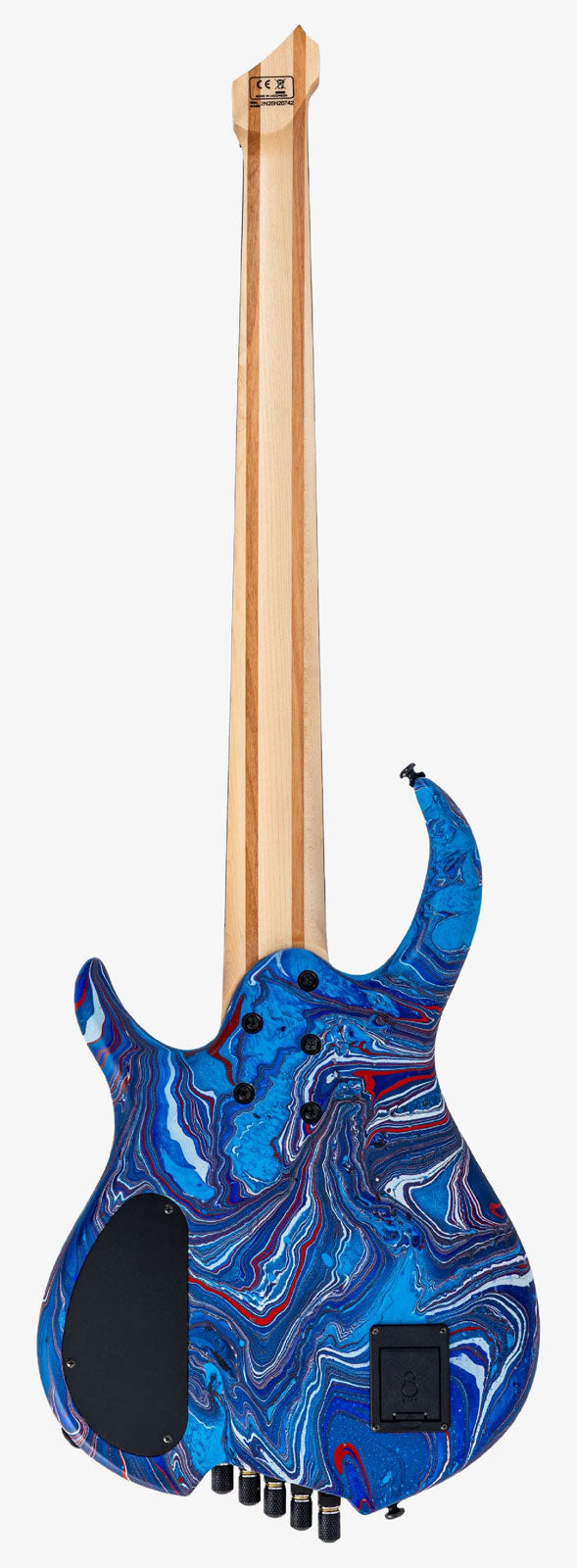 M6 Headless 5 blue swirl