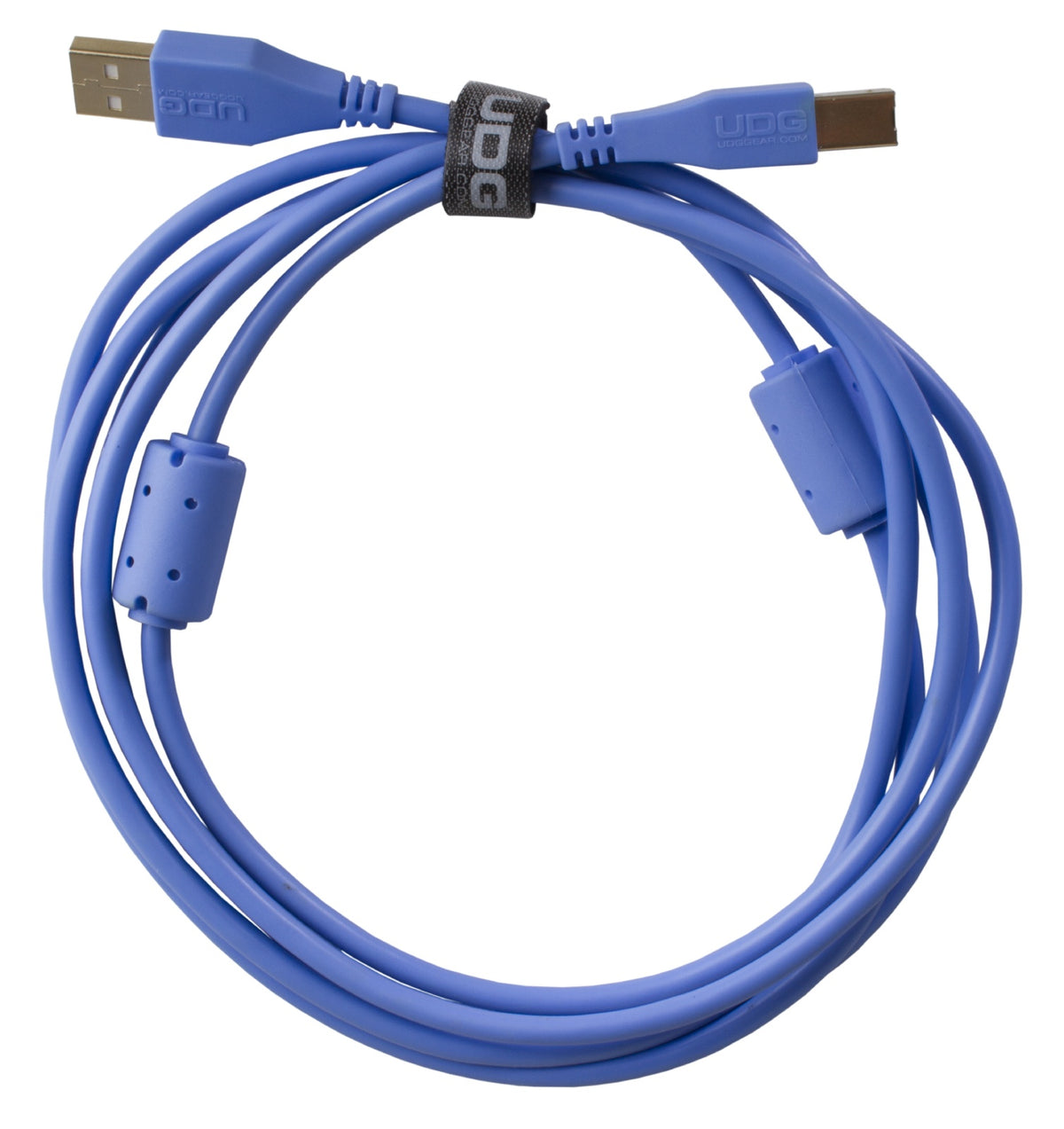 U 95001 LB - Câble USB 2.0 A-B BleuDroit 1m