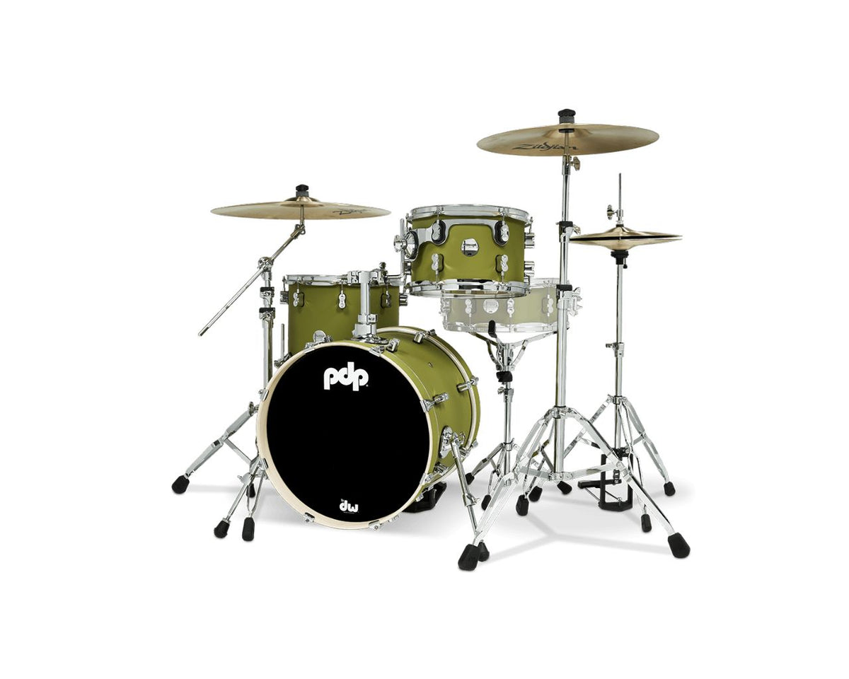 Concept Maple Finish Ply Bop Kit 18" Satin Olive