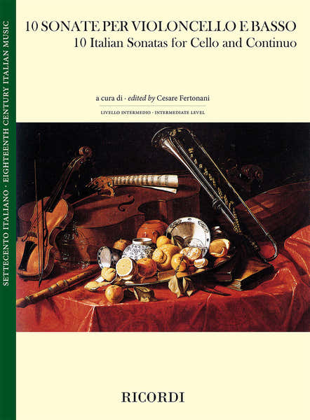 10 Sonate per violoncello e basso continuo
