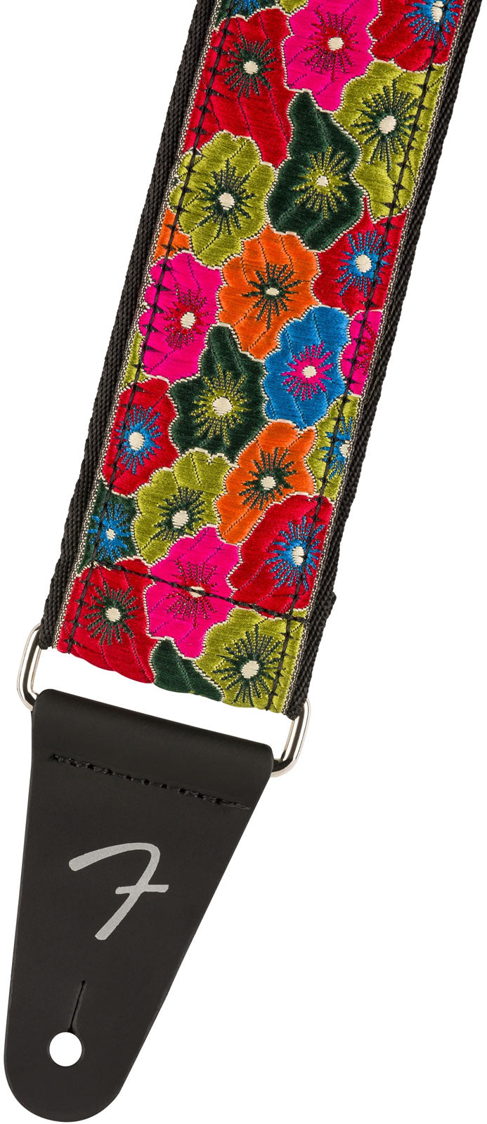 Wild Bloom Strap, Green, 2"