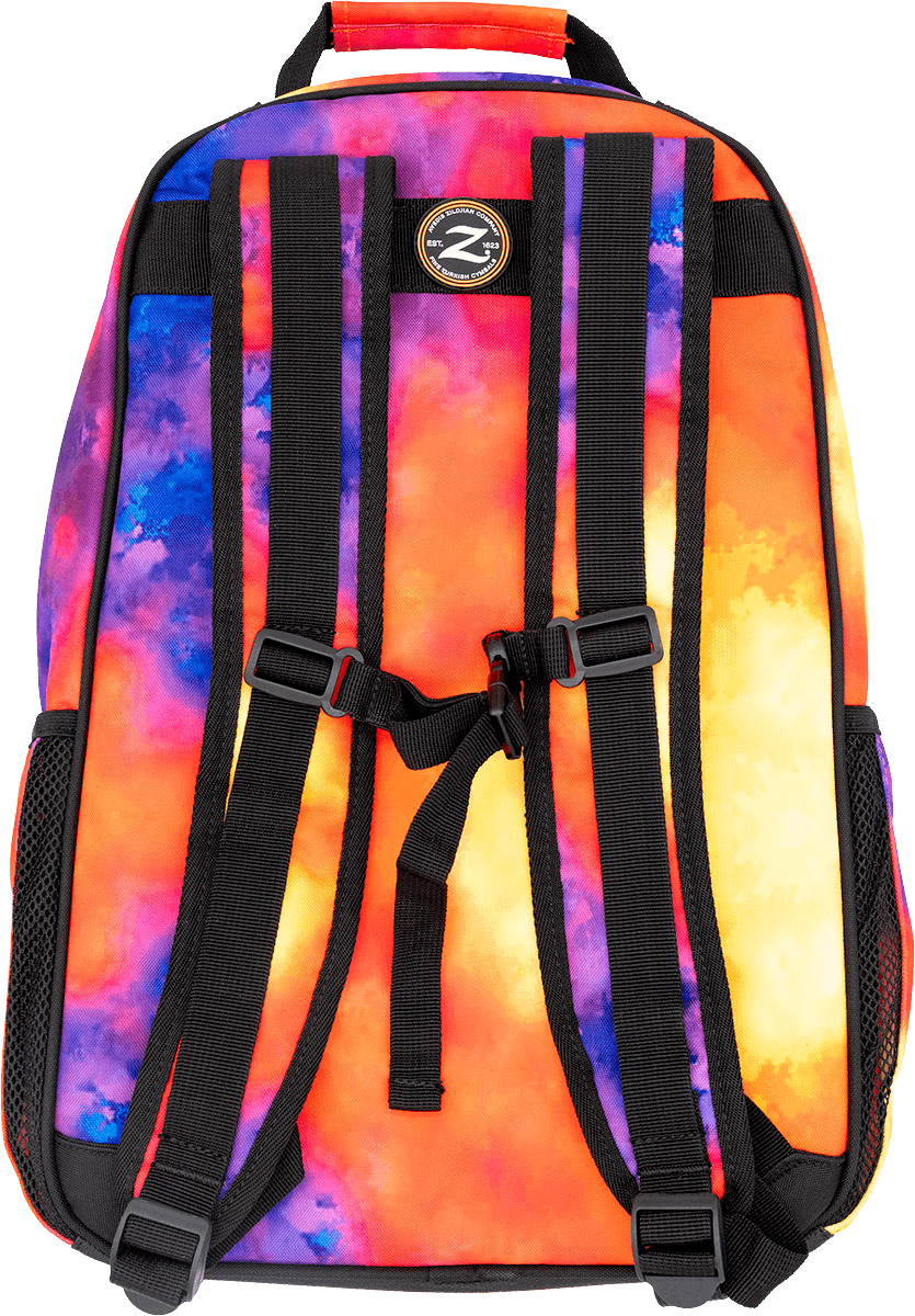 Sac à Dos Etudiant Orange Burst