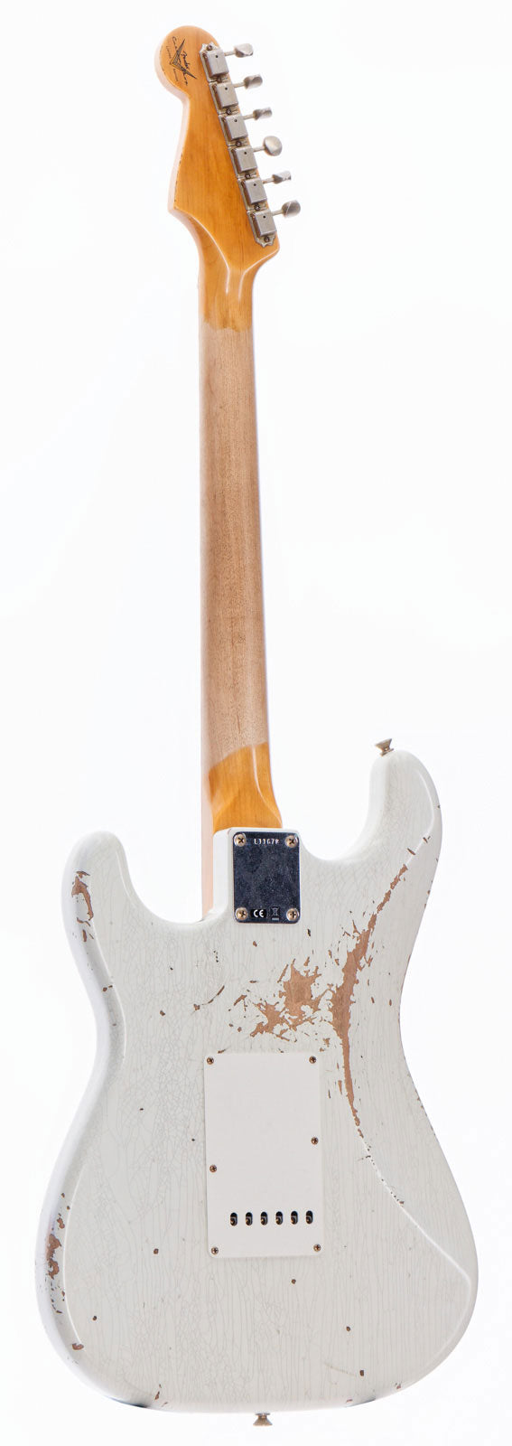 CS Stratocaster L-series LTD Heavy Relic Aged Olympic White