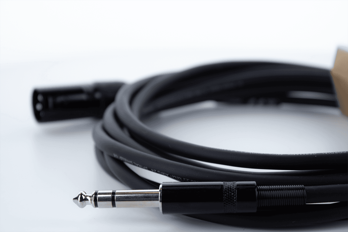 Câble Audio XLR Mâle / Jack Stéréo - 1,5 M