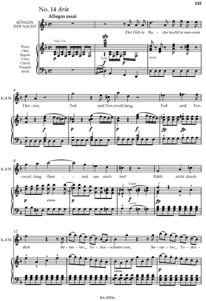 Moz W.A. - La Flute Enchee Kv 620 - Ch Piano