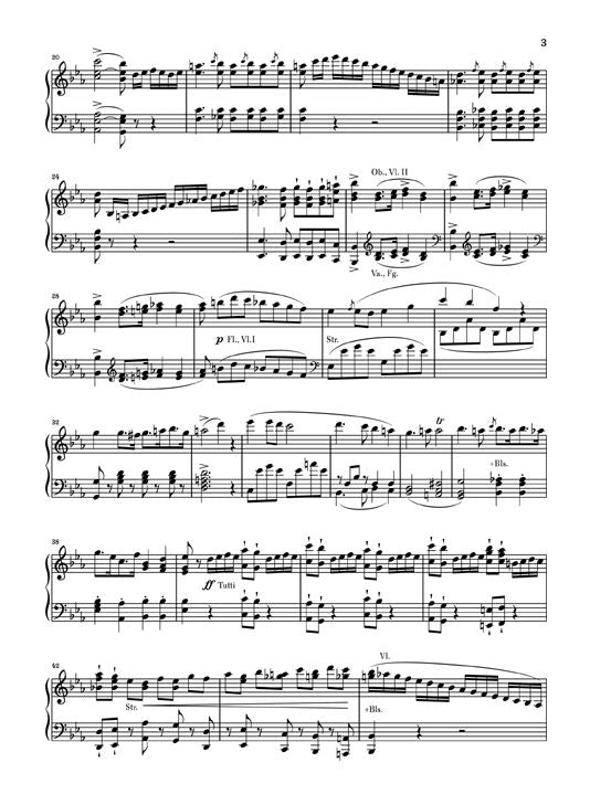 Weber C.M.V. - Clarinet Concerto No. 2 E Flat Major Op. 74