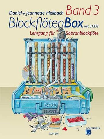 Hellbach D. - Blockflätenbox Band 3 + 2 CD'S
