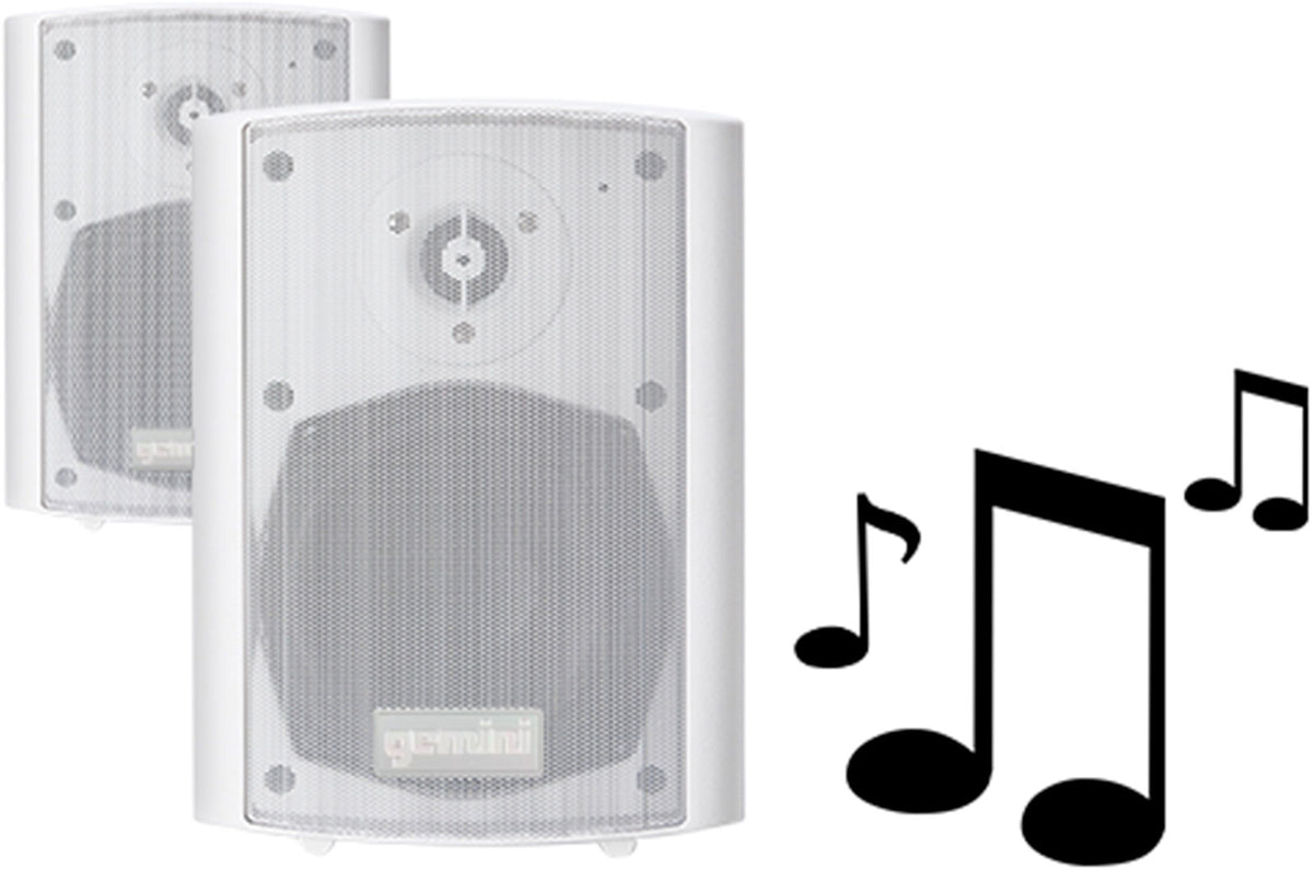 GHSI W400BT White (la paire)