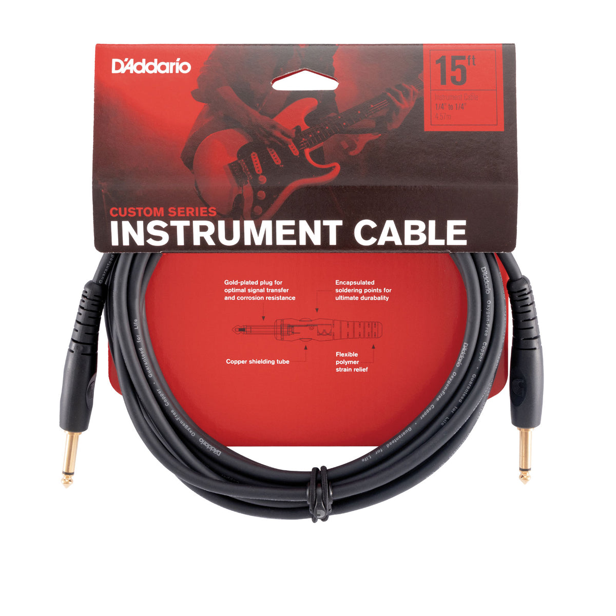 Custom Series Instrument Cable 15 Feet