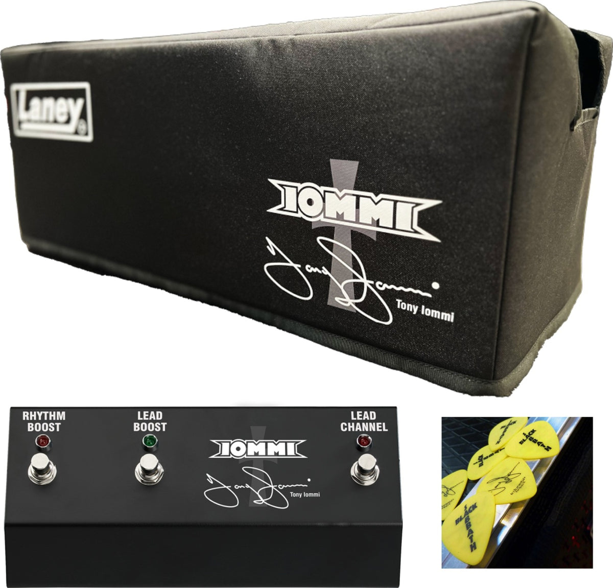 LTI100 LTD Reissue Tony Iommi 100W - Black Country Customs