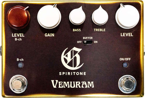 Vemuram Spiritone Overdrive Sign. Char