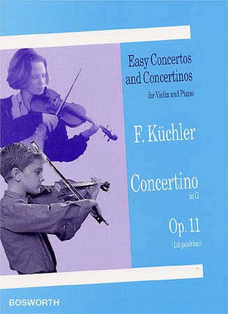 Bosworth KUCHLER - CONCERTINO OP.11 - VIOLON PIANO