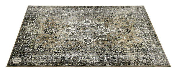 Drum N Base Tapis Vintage Persian 1.85 X 1.60M Antidérapant - Green
