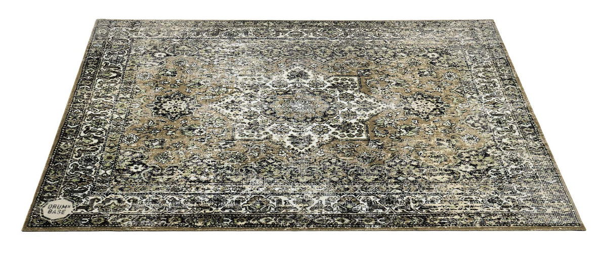 Tapis Vintage Persian 1.85 X 1.60M Antidérapant - Green