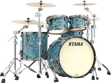 Starclassic Maple Stage 22 Smoked Black Nickel / Turquoise Pearl