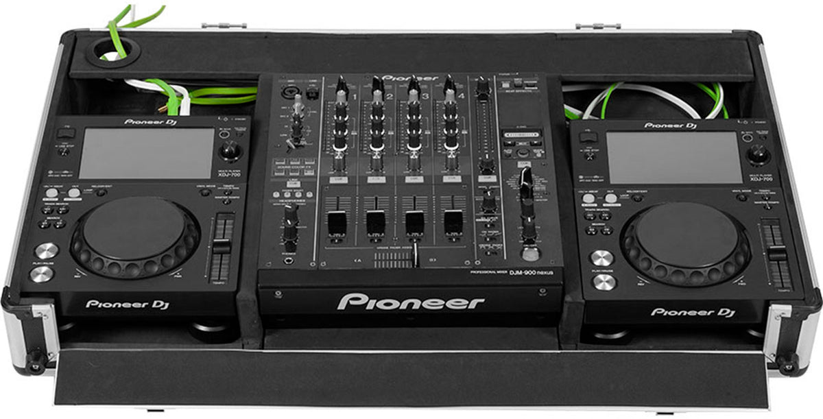 Case Régie 10 / 12'' XDJ700 et DJM750 Silver