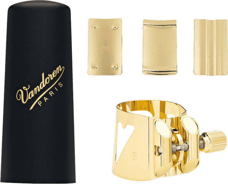 Vandoren Ligature Optimum - Sax Ténor + Couvre-bec Plastique