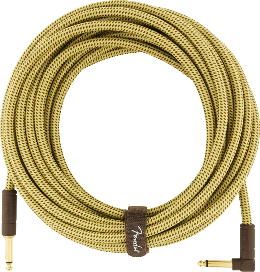 7,5m Deluxe Instrument Cable Straight/angle Tweed