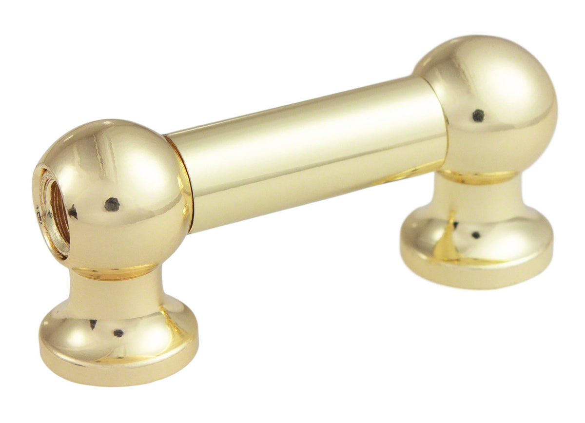 TL12D31-BR Coquille Tube 31mm Dorée Double Tirant (X1)