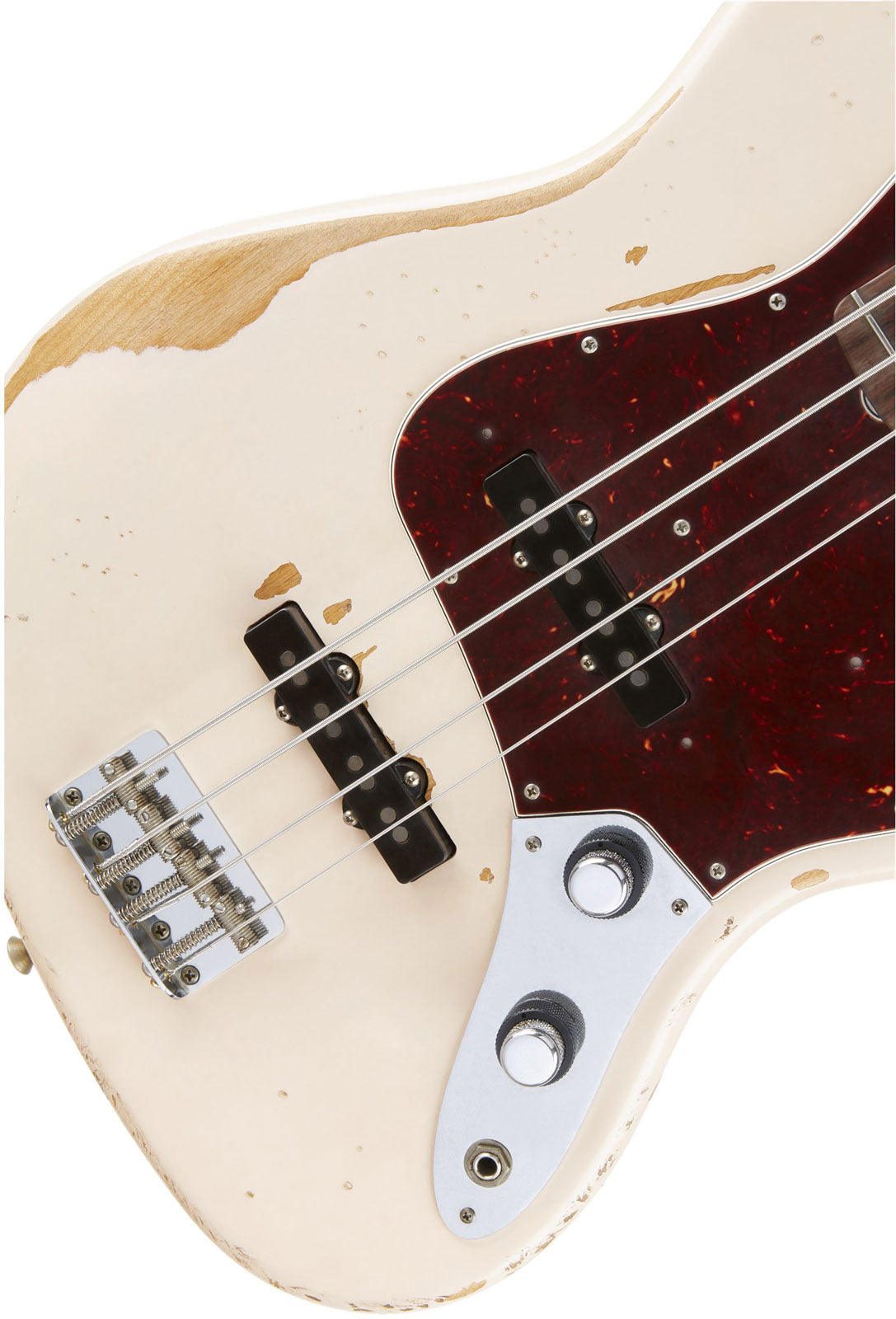Jazz Bass Signature Flea RW Roadworn Shell Pink