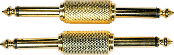AD02 Adaptateur Jack Male Jack Male - Lot de 2