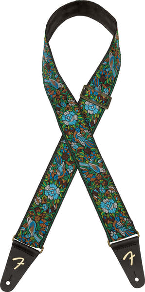 Mosaic Jacquard Strap Green