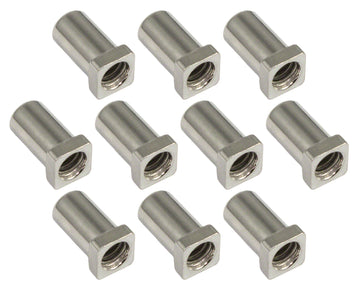 SN-SQ-15S - Cheminée 15mm Tête Carrée - Acier (X10)