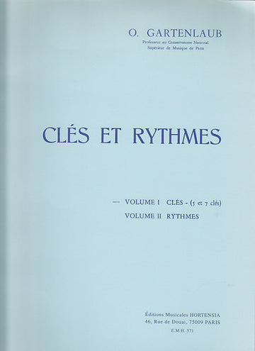 GARTENLAUB ODETTE - CLES ET RYTHMES VOL.1 : 5 et 7 CLES