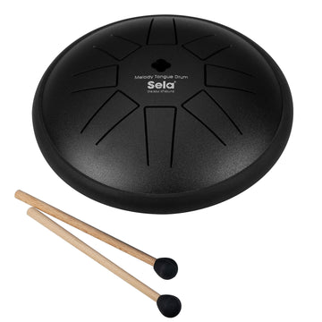 Melody Tongue Drum 6" C Maj Do Majeur Black