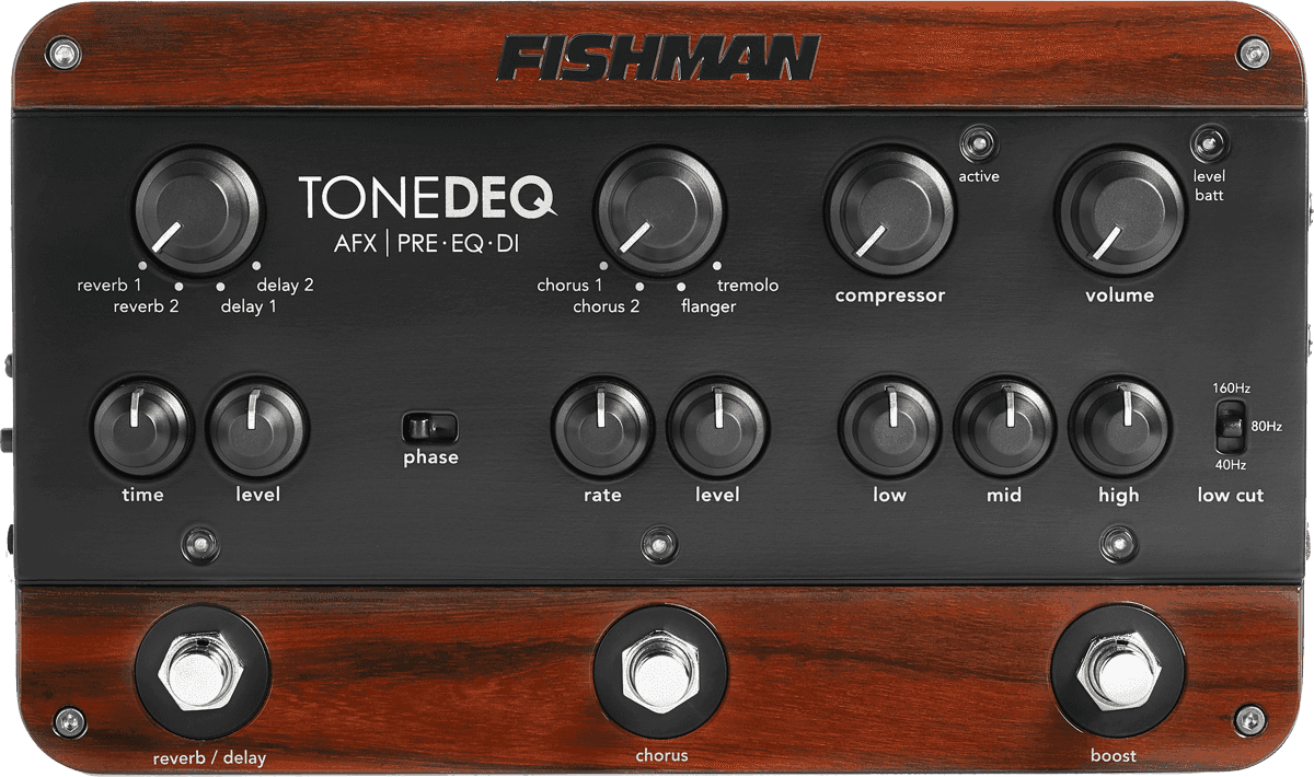 Preamp pour Guitare Acoustique Afx Deq