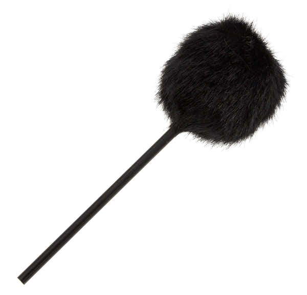 209BLk - Batte Fourrure Noir - Tige Noir