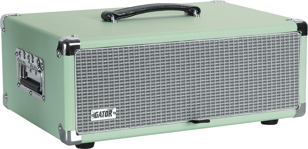 Rack En Bois 3u Vintage Amp Surf Green
