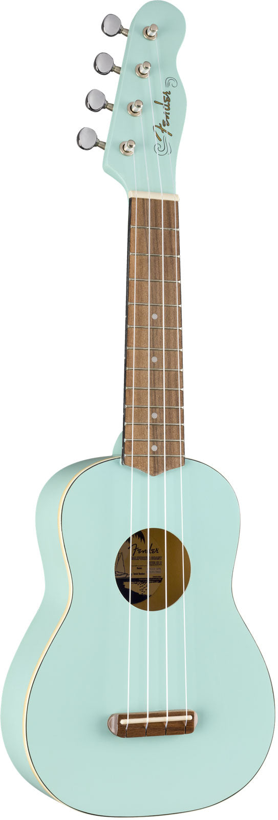 Venice Uke Soprano WN Daphne Blue