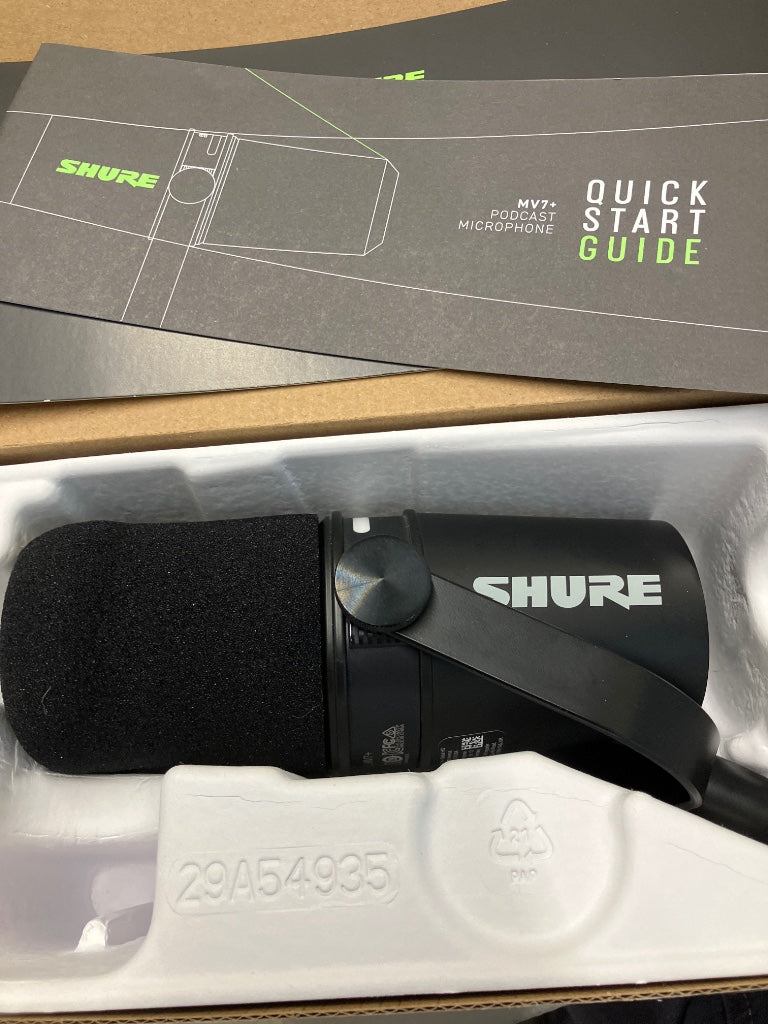 MV7+ Black - Stock B