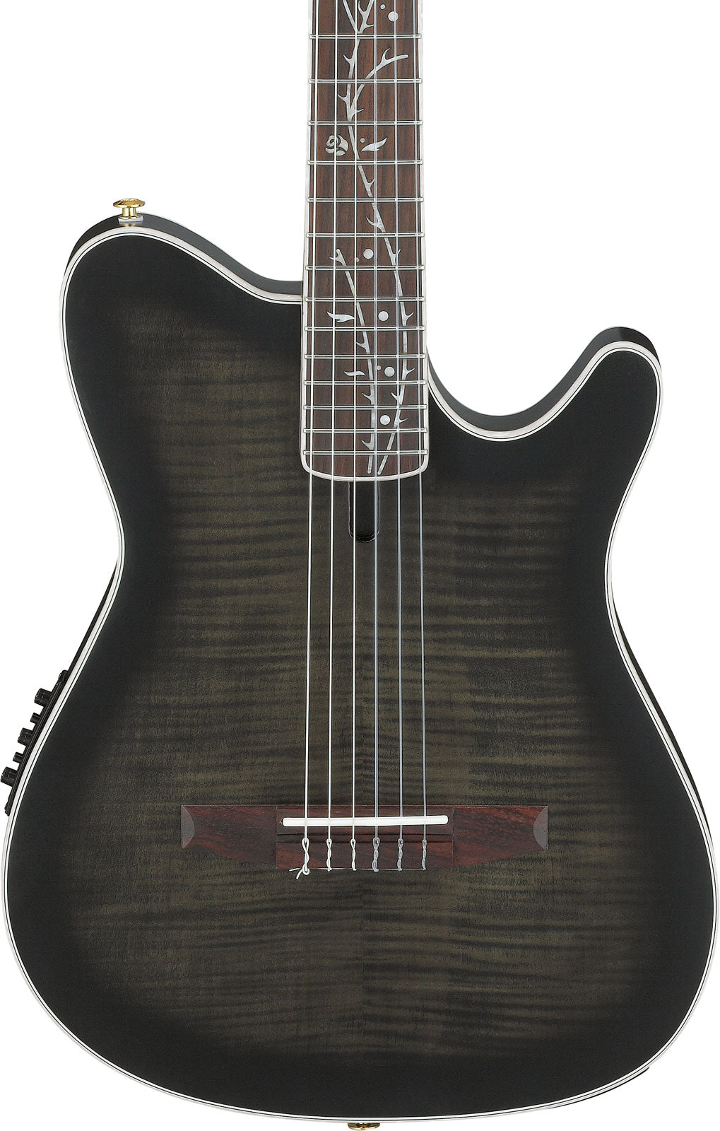 TOD20FMN Signature Tim Henson Black Burst Fade Low Gloss