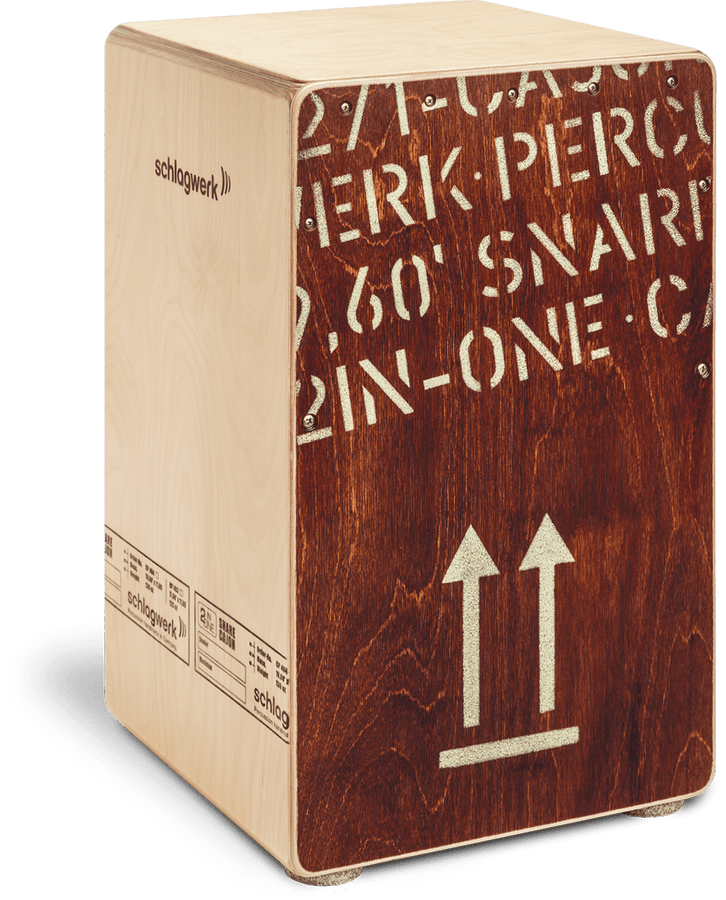 CP404RED - 2 In One Snare Cajon - Large Red